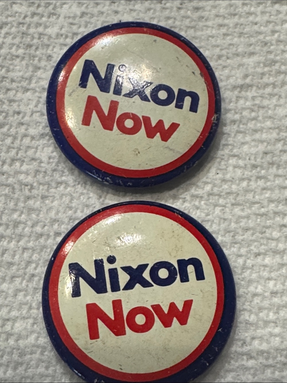 Nixon Campaign Buttons vintage